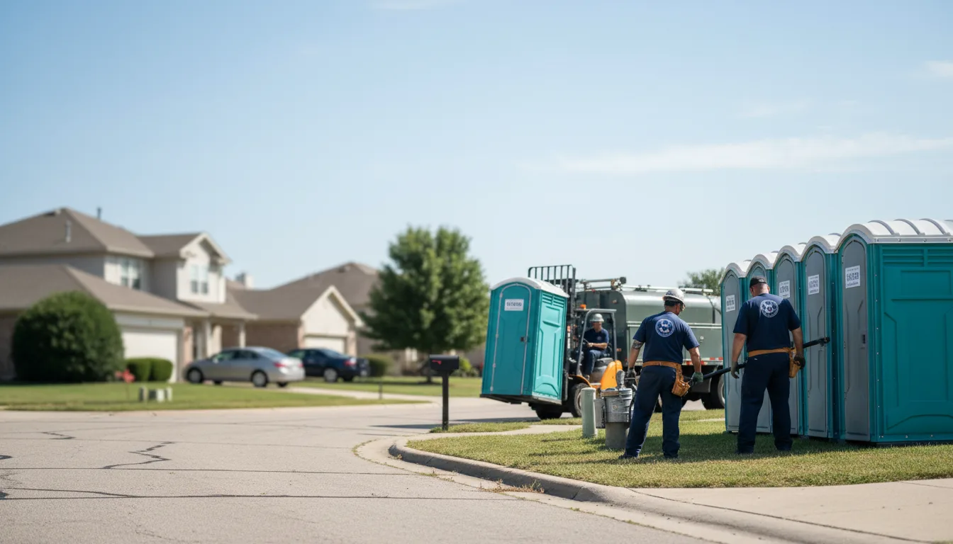 Porta Potty Rental in Eagle Lake, TX near me